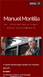 Mobile Screenshot of manuel-montilla.de